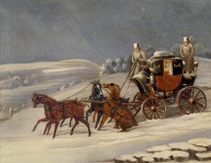 Carruaje y Cuatro Caballos de English School